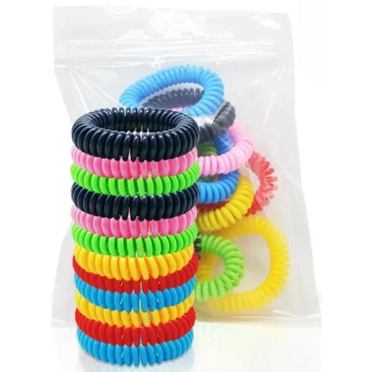 DEET-Free Mosquito Repellent Bracelets – Waterproof Protection for Kids & Adults