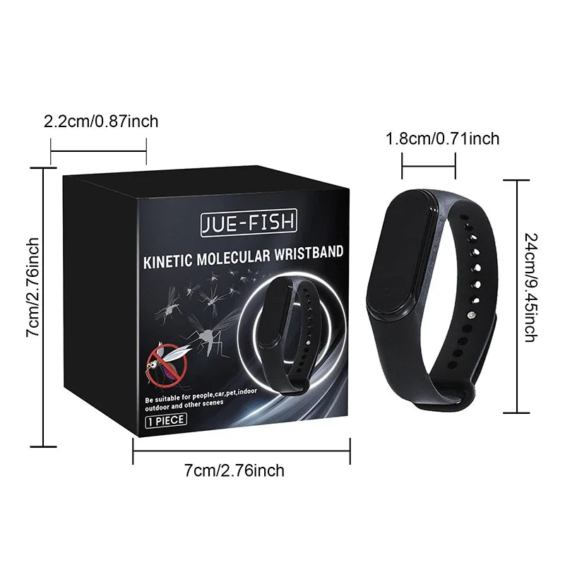 Mosquito Repellent Unisex Wearable Wristband Physical & Ultrasonic Non-Chemical For Home Outdoor Mosquito Repellent Watch New