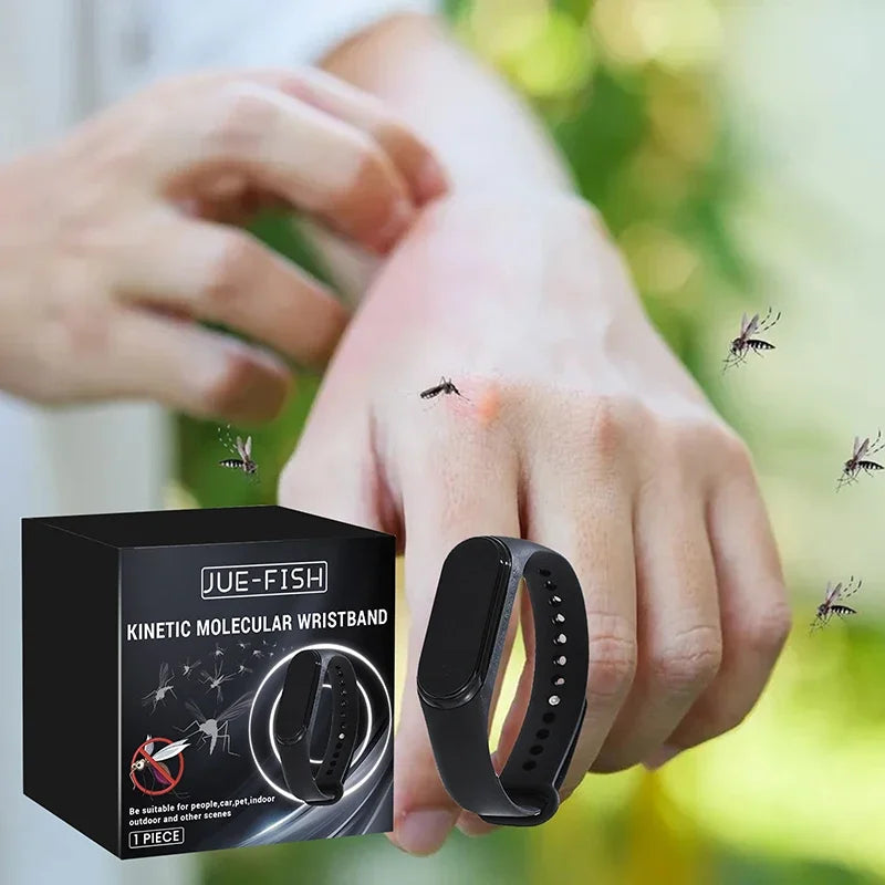 Mosquito Repellent Unisex Wearable Wristband Physical & Ultrasonic Non-Chemical For Home Outdoor Mosquito Repellent Watch New