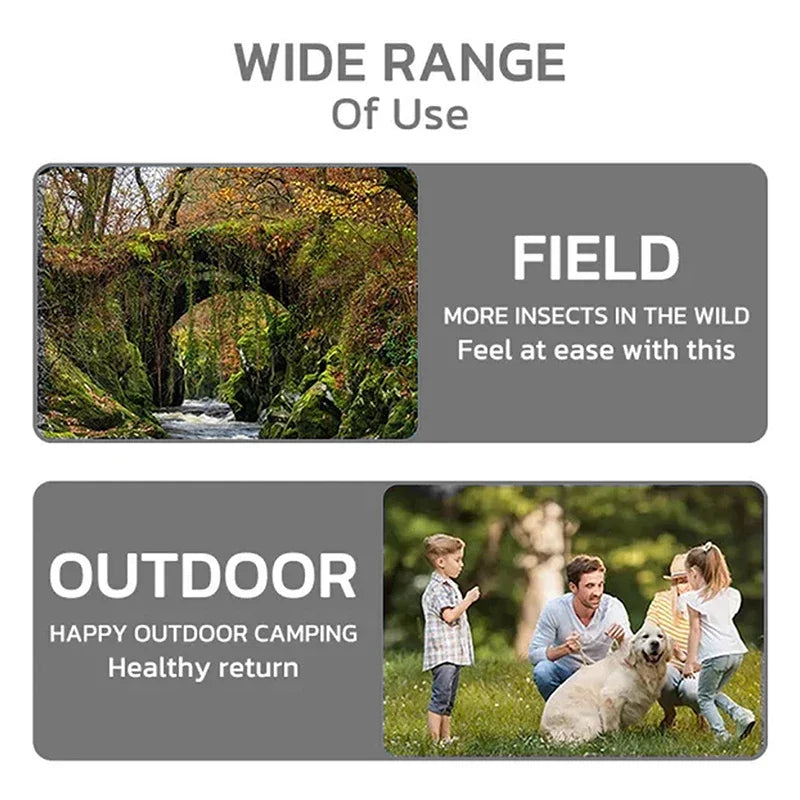 Mosquito Repellent Unisex Wearable Wristband Physical & Ultrasonic Non-Chemical For Home Outdoor Mosquito Repellent Watch New