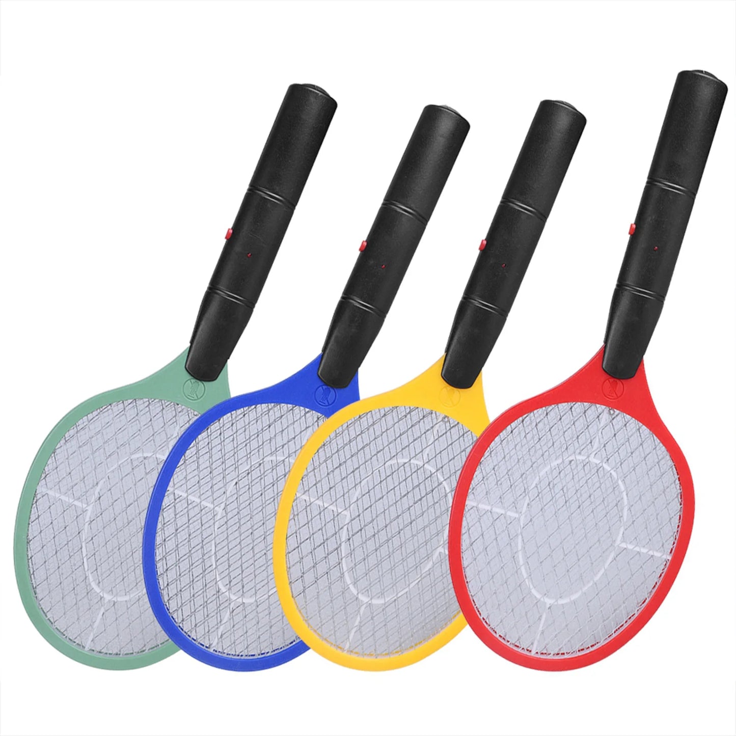 Cordless Electric Mosquito Swatter Battery Powered Portable Bug Fly Insect Killer Racket Home Indoor Outdoor Pest Control Tool