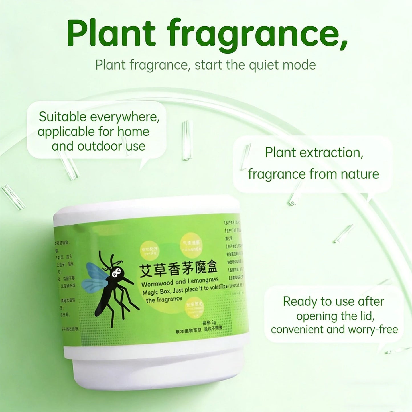Mosquito Repellent Box, Summer Indoor Bite Avoidance Box