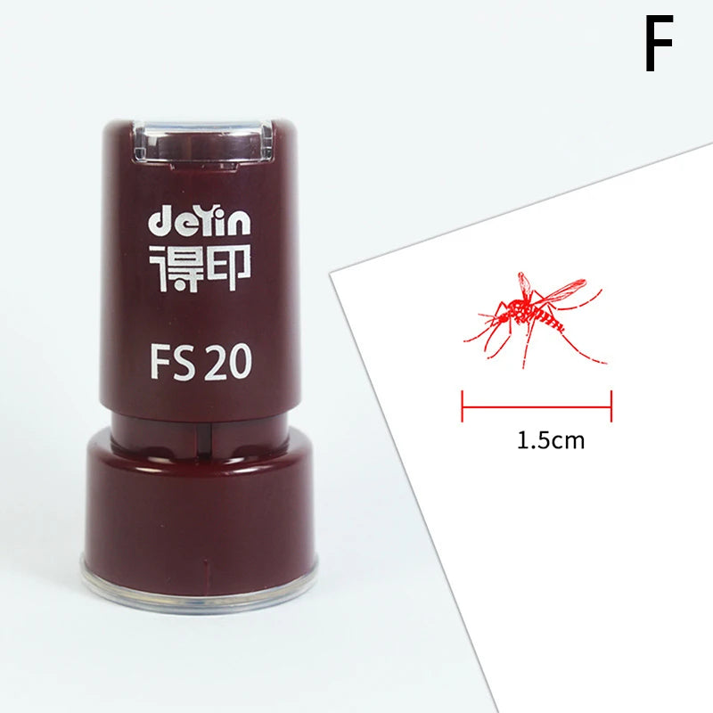Mosquito Assorted Stamps For Kids Self-ink Stamps Mosquito Stamps Seal Scrapbooking DIY Painting Pranks Toys Gift