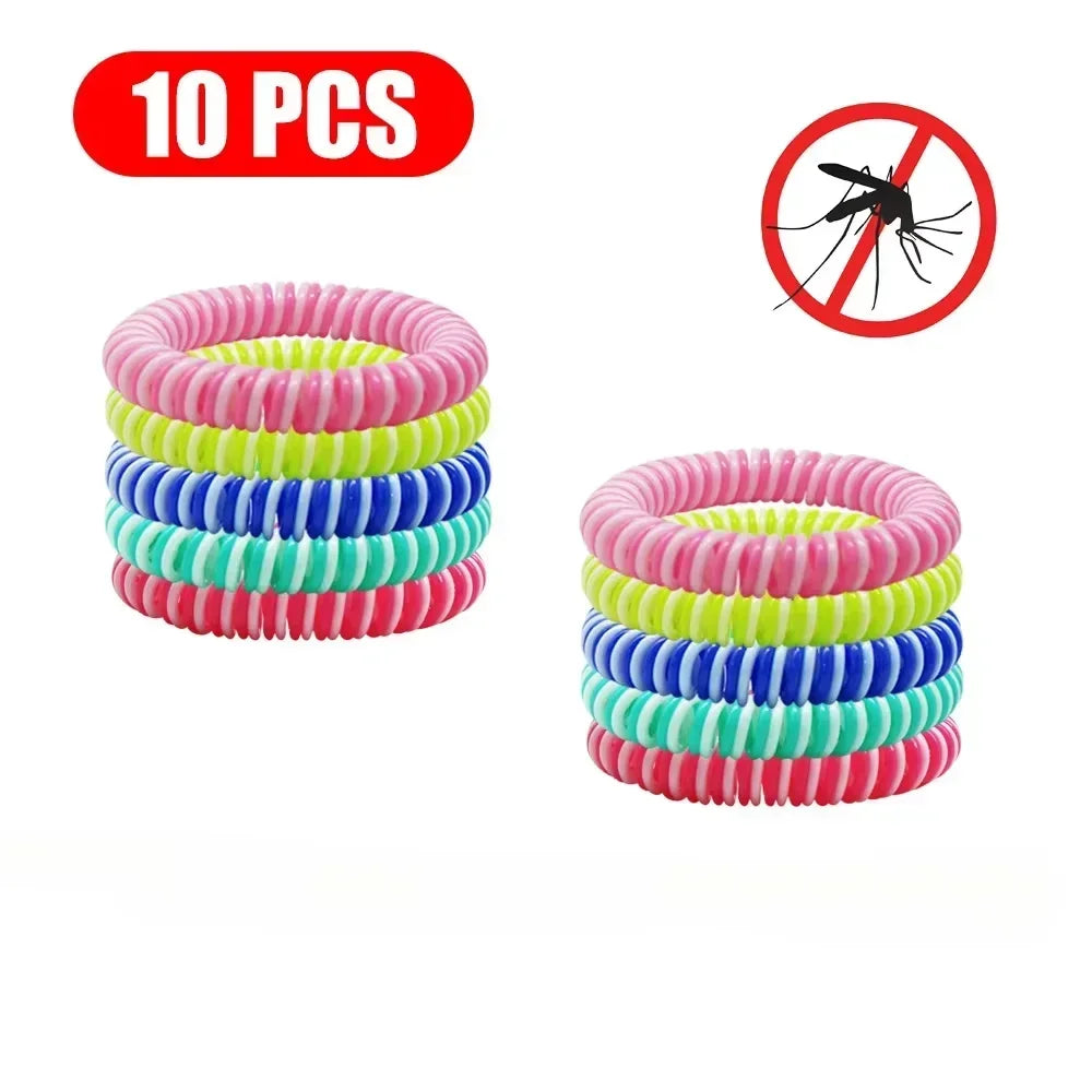 DEET-Free Mosquito Repellent Bracelets – Waterproof Protection for Kids & Adults
