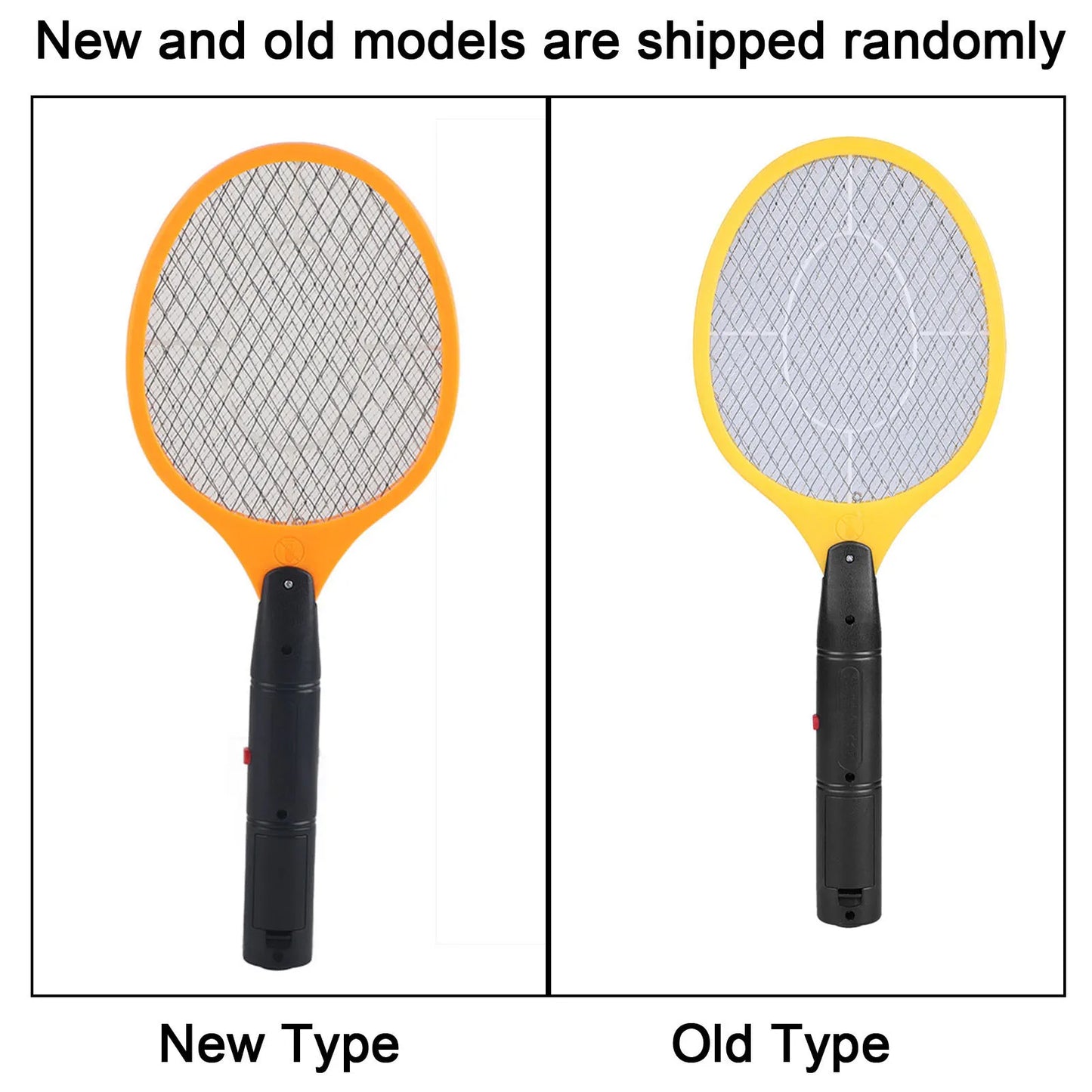 Cordless Electric Mosquito Swatter Battery Powered Portable Bug Fly Insect Killer Racket Home Indoor Outdoor Pest Control Tool