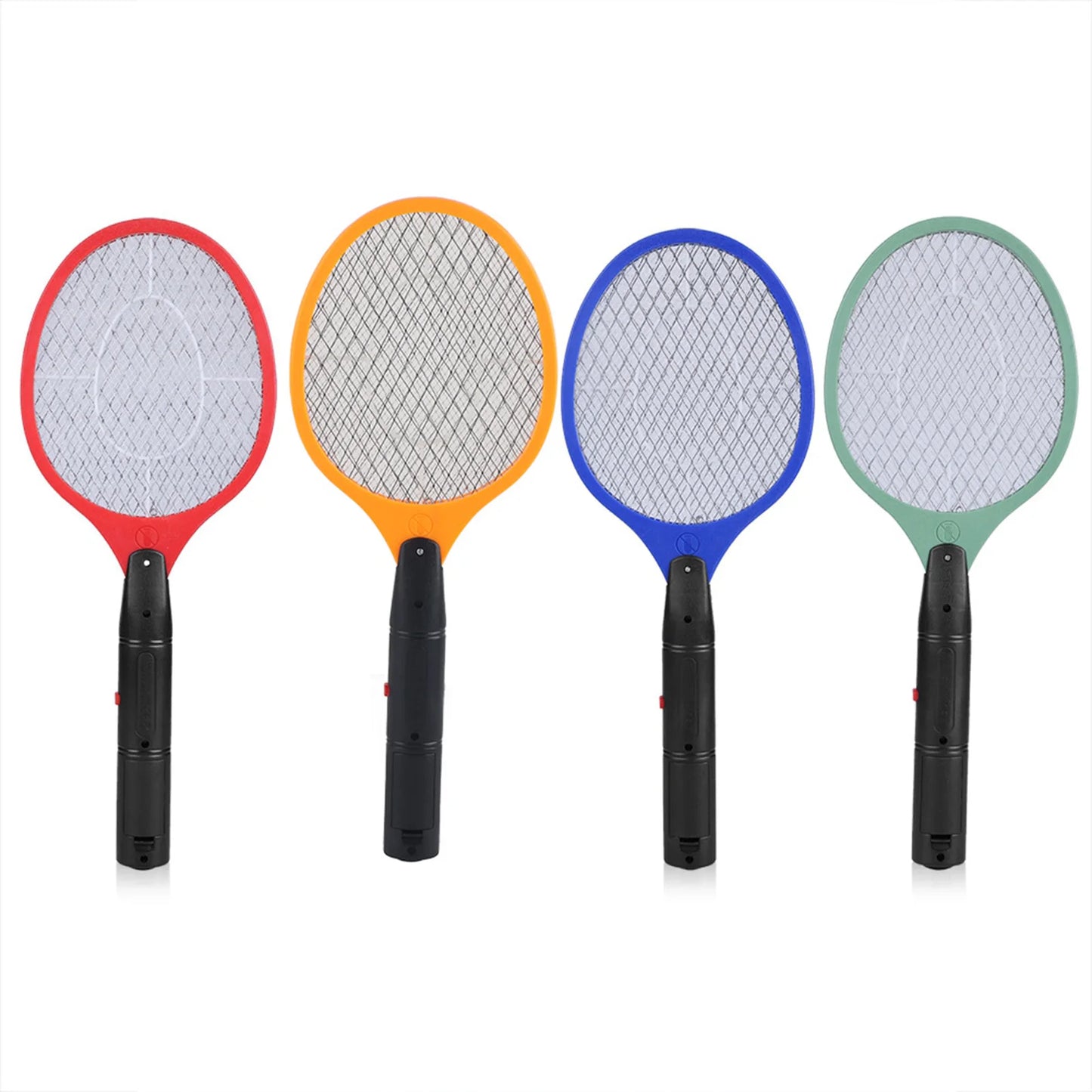 Cordless Electric Mosquito Swatter Battery Powered Portable Bug Fly Insect Killer Racket Home Indoor Outdoor Pest Control Tool